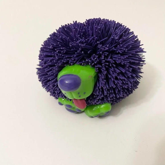 Vintage 90s Koosh  Ball Critters Purple Dog - Picture 8 of 11